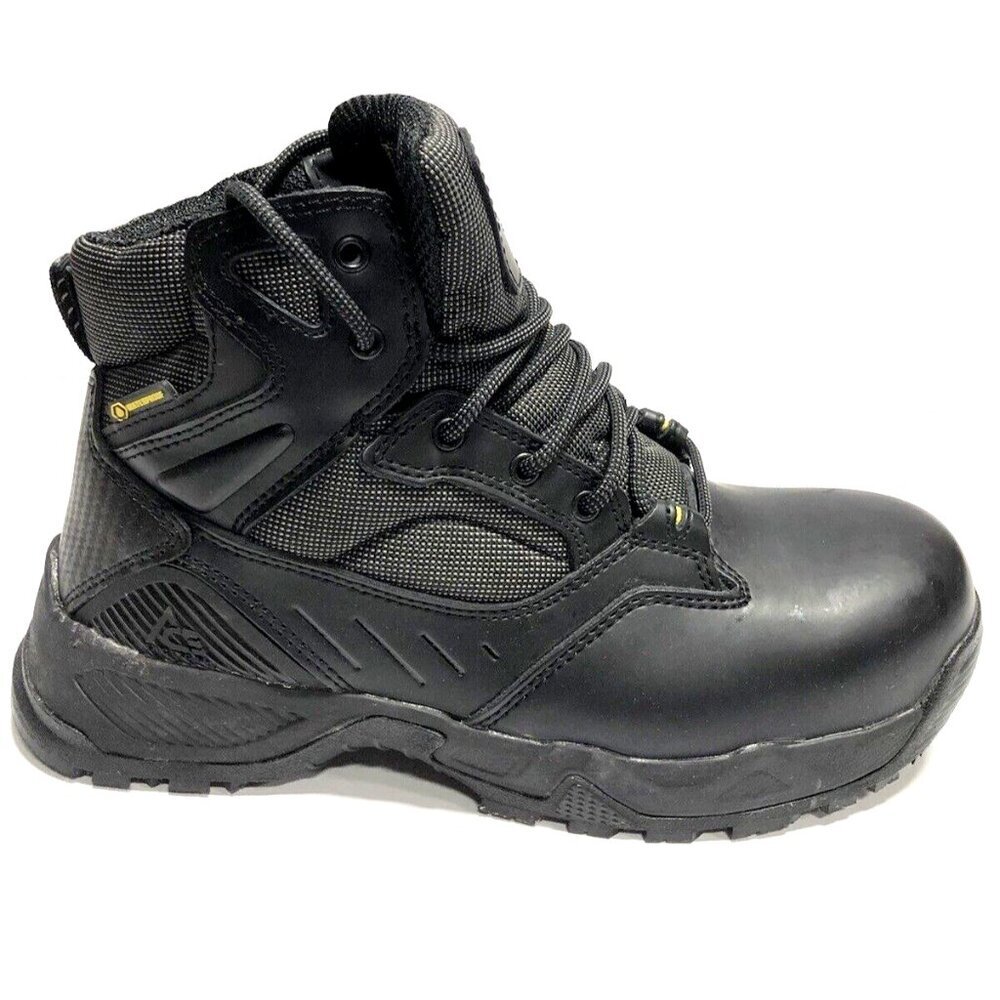 Shoes For Crews Men’s Defender 6 Inch Nano Composite Toe Work Boots, Size 7 M